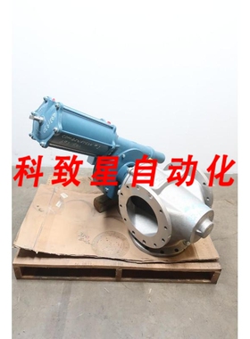 工业配件DEZURIK PTW BLX R300 气动不锈钢三通旋塞控制阀 10IN 1