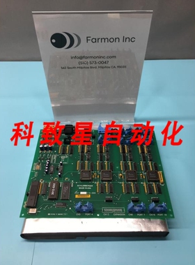 工业配件A3075519000 PCA I/O PCB BPROCESSOR BOARD 120861