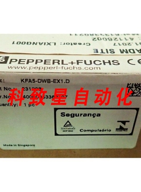 工业配件KFA5-DWB-EX1.D 231208 速度监控模