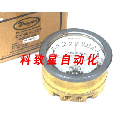 工业配件4002-B CAPSUHELIC压力表 4002B