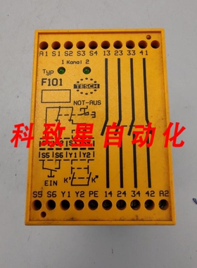 工业配件F101 230VAC07400001停止模块停止模块