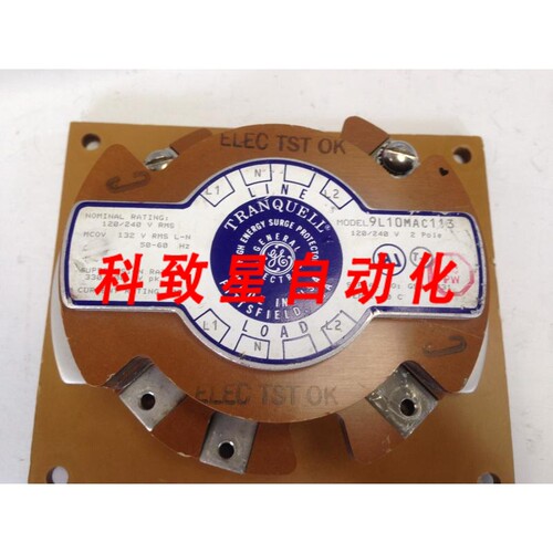 工业配件GE 9L10MAC113 浪涌器 960 JOULES PER PHASE 120 FK