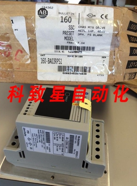 工业配件160-BA03RPS1 驱动器 1HP 460VAC 3PH PS 空白安装 ED