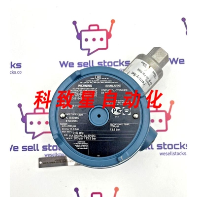 工业配件J120-S164B压力开关 4-200PSI 250V-AC