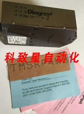 工业配件DIAGRAPH 8701975 INK JET SYSTEM LCP 7/8IN 15VDC 1AMP