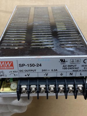 MW S-P150-24原装台湾产工业电源  150W 24V6.3A