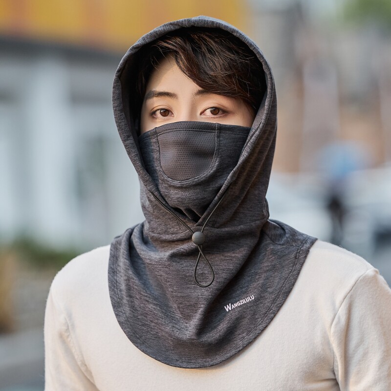 防风面罩冬天保暖头套帽男女骑行护脖套帽子围脖一体护脸套头帽