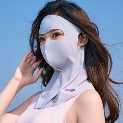 2026新款全脸护颈防晒面罩女