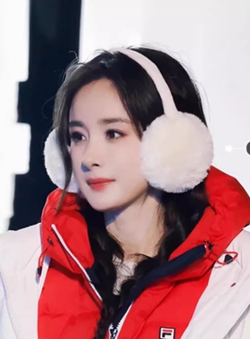 白色毛绒耳罩女秋冬天保暖耳捂子韩版甜美可爱耳暖耳包潮