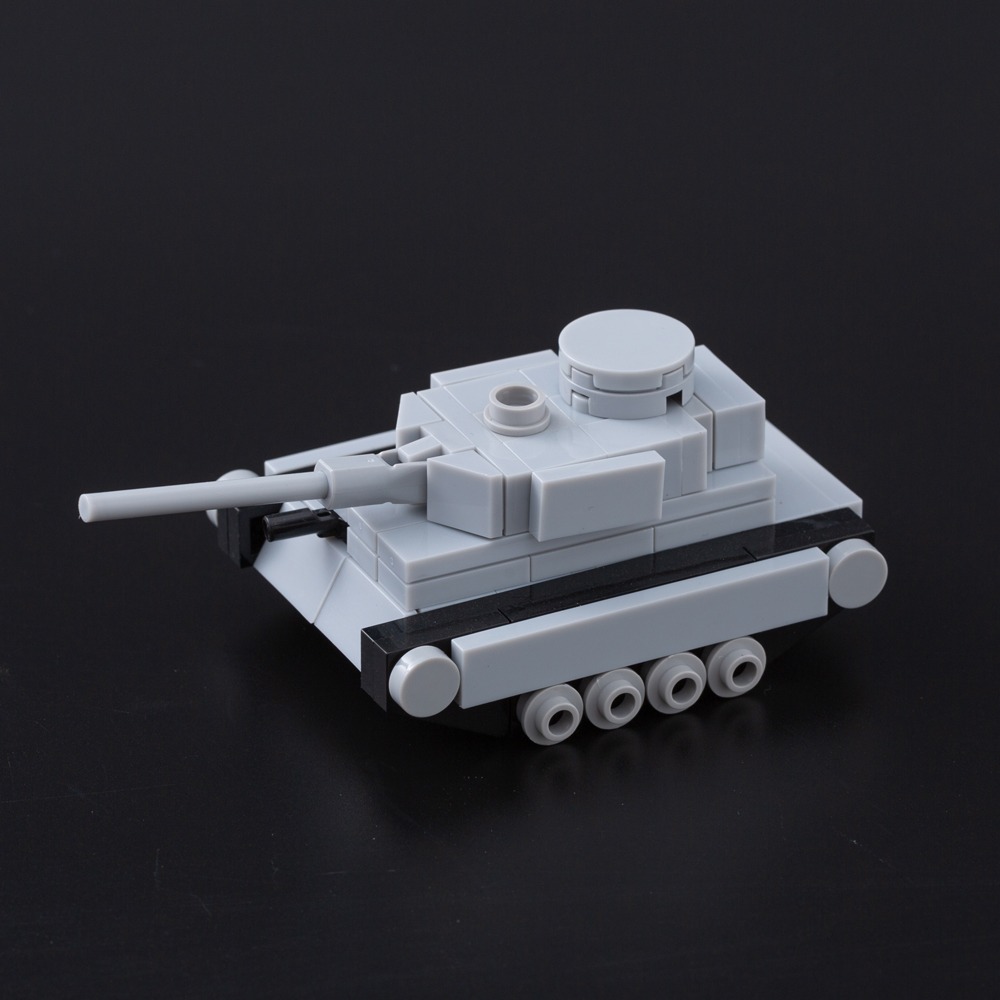 MOC迷你坦克男孩子拼装积木
