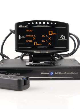 三代DEFI13合1多功能改装ZD仪表排温空涡轮水温汽车赛表油压OBD2