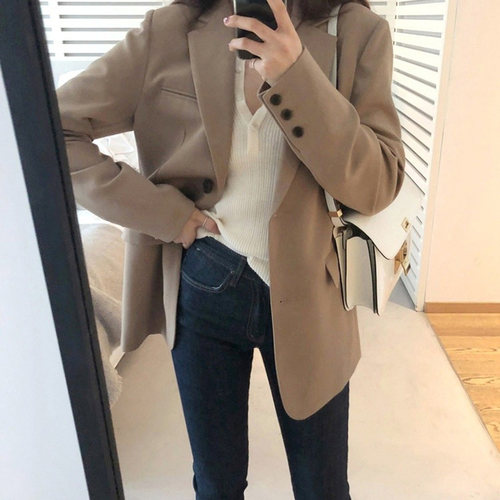 宽松黑色韩版潮浪欧儿长袖新款