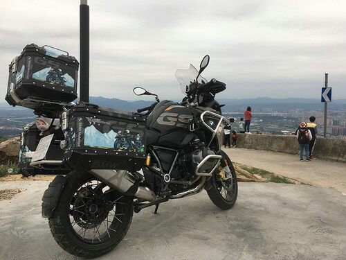 宝马1200gs1250gs三箱反光贴纸