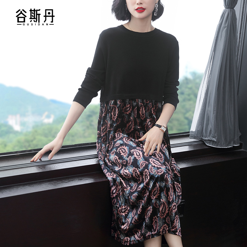 秋季女装2019新款气质高端连衣裙限时秒杀