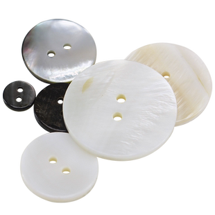 衬衫纽扣平面珍珠贝壳DIY夏季上衣扣衬衣袖口领口钮扣女白色扣子