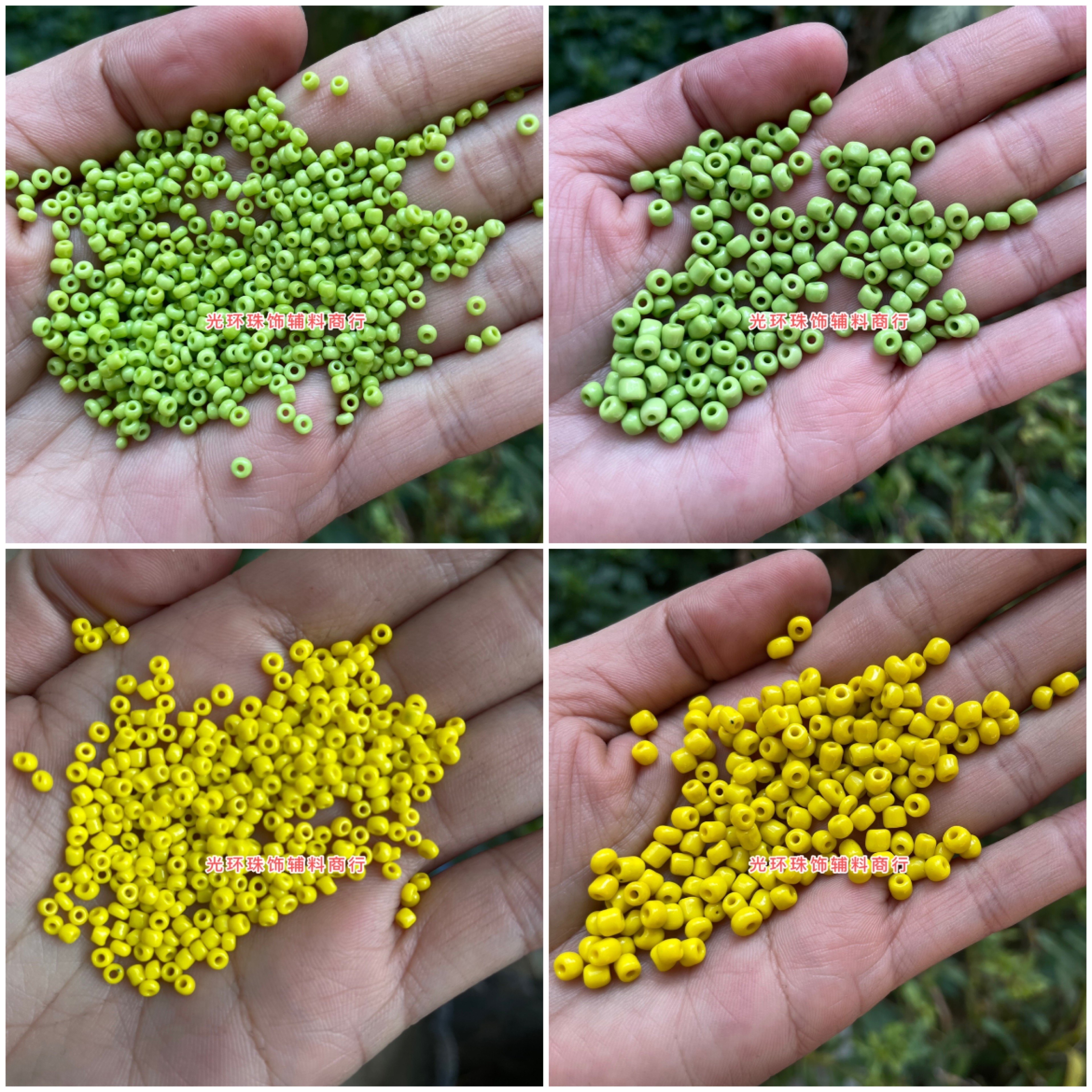 2mm3mm4mm浅绿色黄色实色瓷珠不褪色玻璃米珠手工材料DIY饰品配件,饰品/流行首饰/时尚饰品新,其他DIY饰品配件,淘宝优惠券,粉丝福利购,淘宝优惠卷