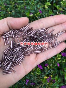 玻璃珠管2mm-12mm银心葡萄紫色管珠 舞台服流苏管子 DIY材料饰品