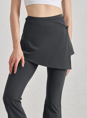 TOUCH AEROBIC一片式遮臀防尬贴裤外搭罩裙显瘦速干瑜伽短裙9144