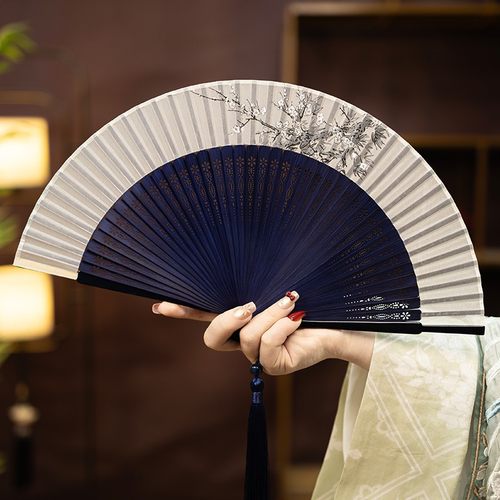 新款扇子国风折扇夏天便携可定制