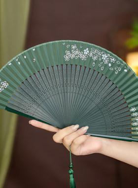 扇子小巧便携折扇专用舞蹈扇定制