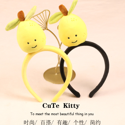 甜美可爱梨子洗脸拍照发箍