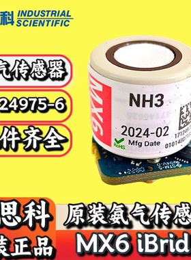 英思科MX6多气体检测仪17124975-6原装专用氨气气体传感器电化学