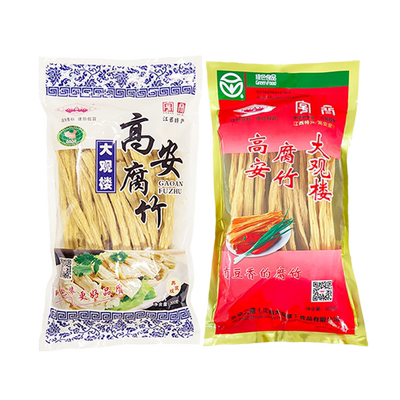大观楼江西特产高安腐竹黄豆制品头浆腐竹传统食品一级优级300g