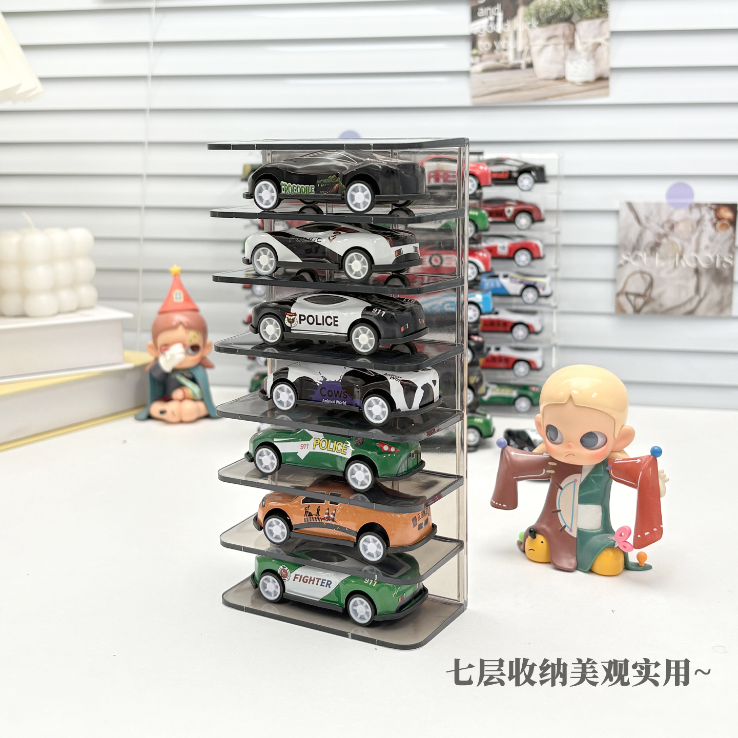 164车模收纳架玩具车模型