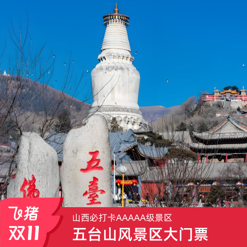 [五台山风景区-大门票]纯门票国内票务