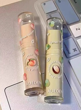 爱莉乐园水蜜桃味柔嫩润唇膏