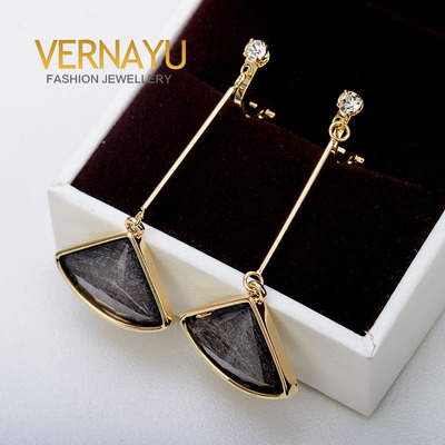 长款个性独特三角无版瘦脸耳