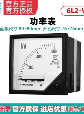 天正电气功率表仪表6L2-W指针式功率表600KW 1MW 1.5MW 6MW可定制