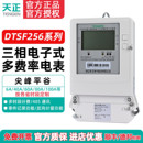 天正TENGEN多费率电表DTSF256多费率分时断电能表100A三相四线380