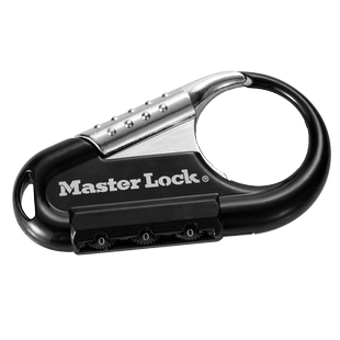 masterlock/美国玛斯特密码锁扣行李箱包防盗迷你锁钩安全扣1547D