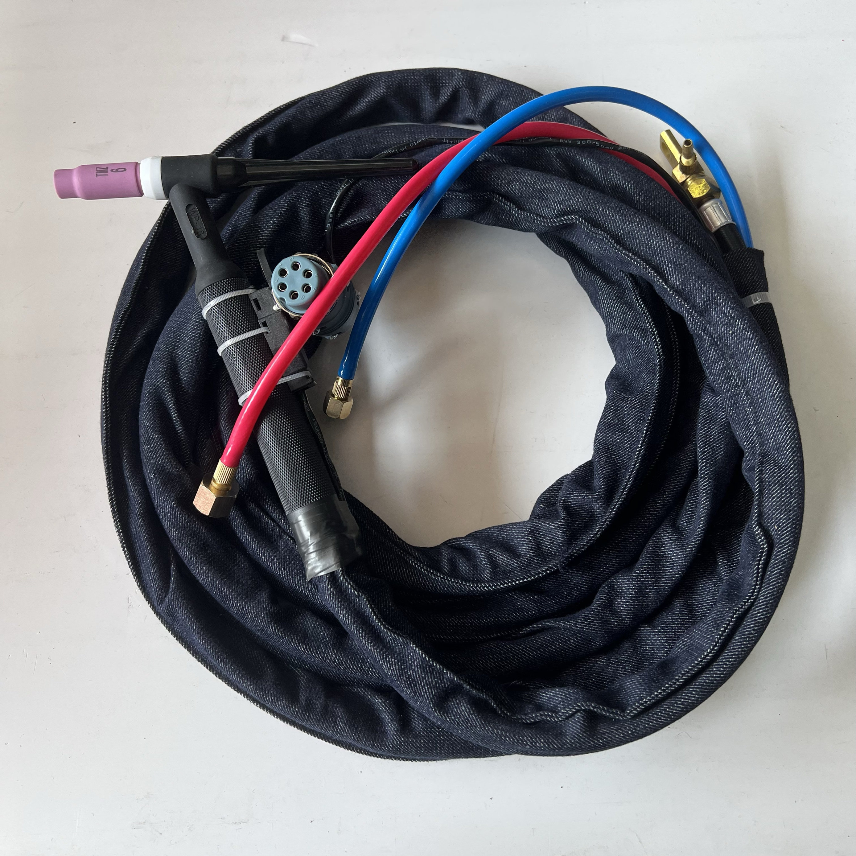 奥太氩弧焊机WP-18水冷枪氩弧焊枪焊把WSME-315/400/500/630包邮