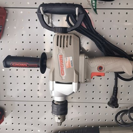 皇冠CT10148电钻大功率调速手电钻飞机钻1200W16mm全铜电机包邮