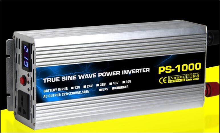 宇阳光伏逆变器USP电源1K~5KW12/24/48V转110V/220V纯正弦波升压