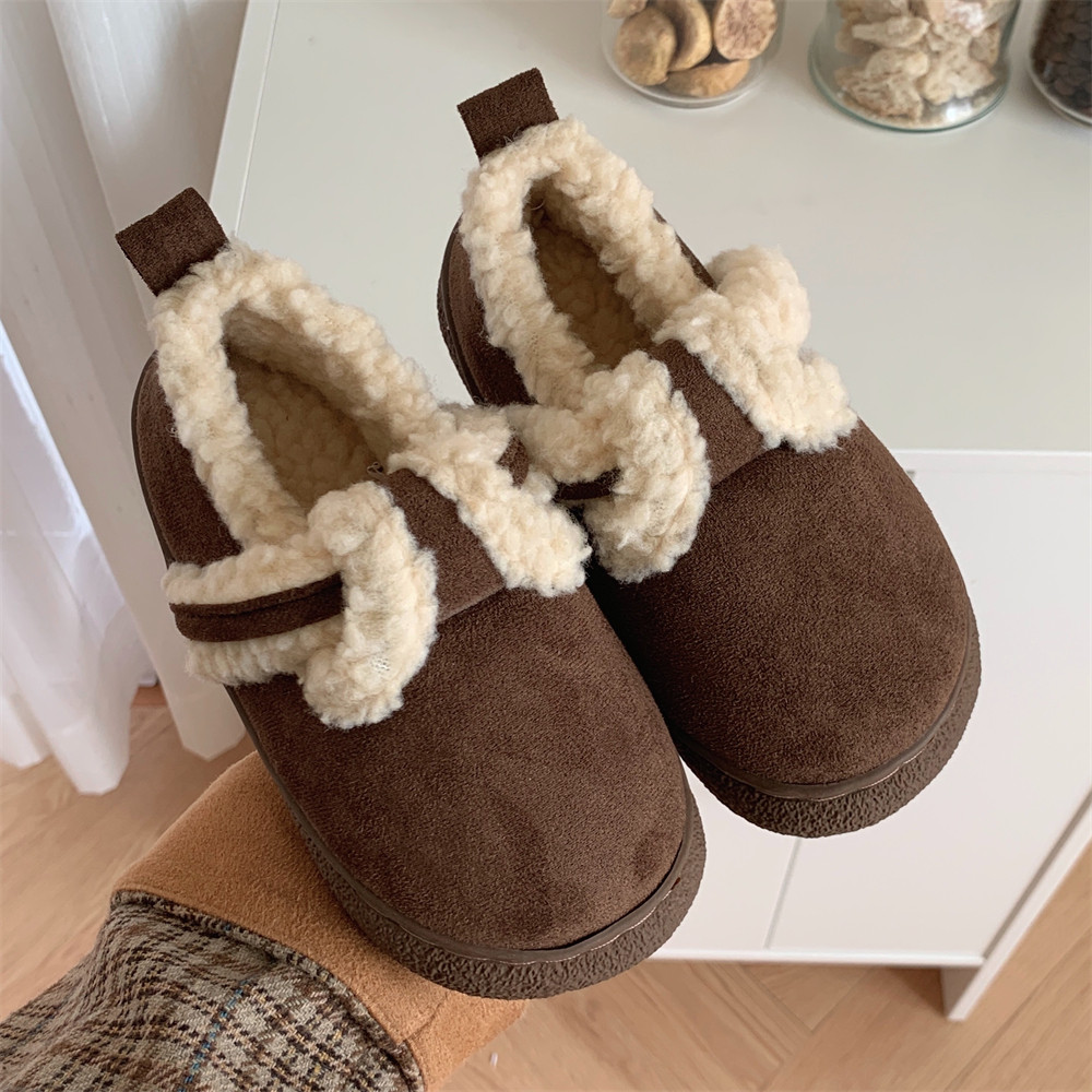 百搭户外休闲防滑保暖平底毛毛棉鞋冬季韩版时尚包跟亲子勃肯鞋女,女鞋,毛毛鞋,淘宝优惠券,粉丝福利购,淘宝优惠卷