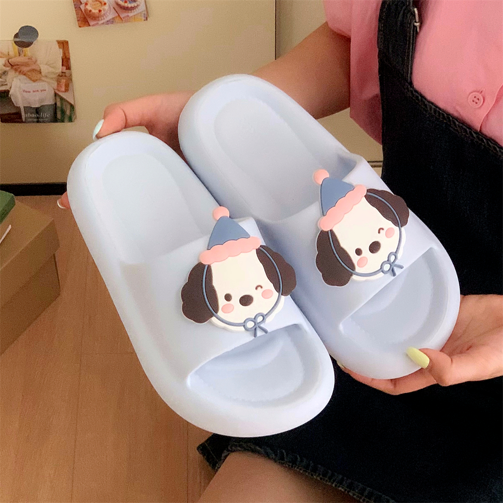 EVA可爱帽子狗狗夏季凉拖鞋男女