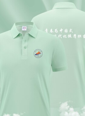 T恤定制logoPOLO衫夏季