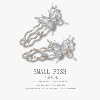 银色刘海发夹女生前额2026新款高级感碎发发卡侧边夹头发夹子头饰
