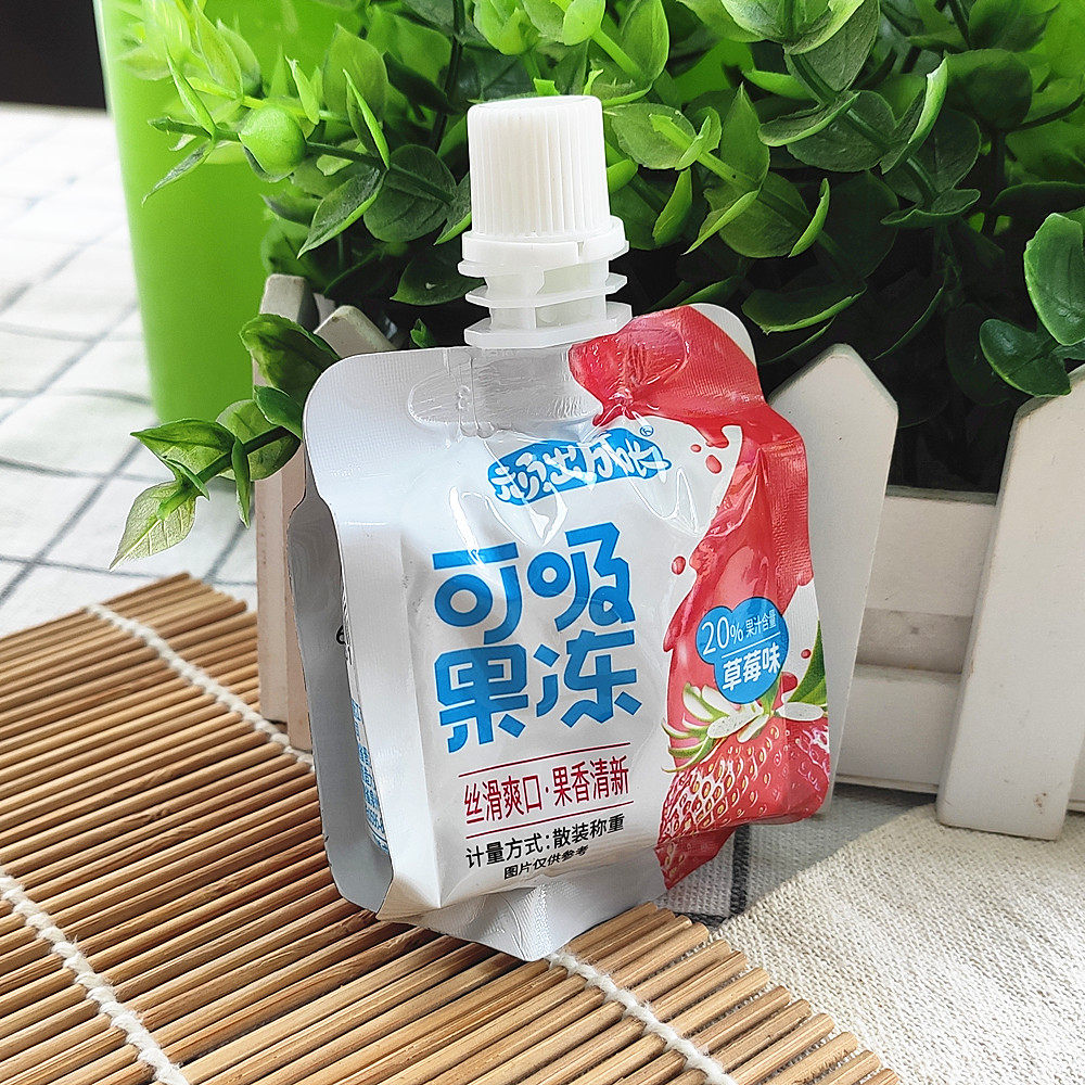 包邮 顽皮兔吸吸冻系列 可吸果冻草莓味12包约900克 多味可选