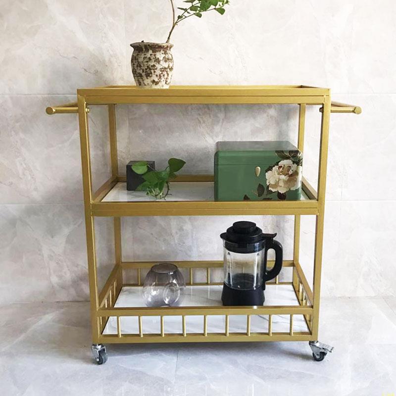 酒店餐车餐厅高档酒水推车移动推菜车传菜车食品片鸭车蛋糕手推车