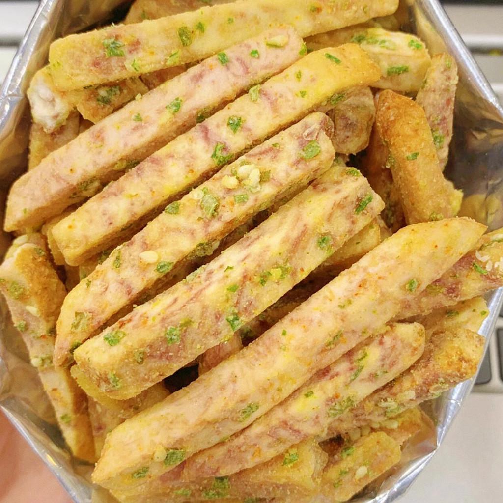 广西荔浦芋头条蟹黄味香芋条香芋片网红休闲吃货好吃零食茶点小吃