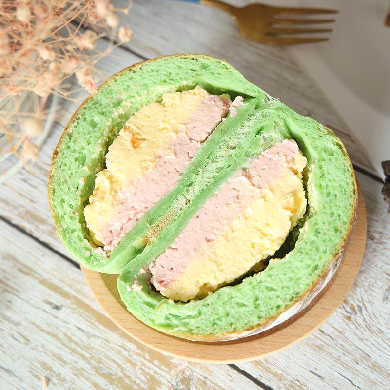 正宗手作欧包树莓橙子乳酪早餐面包软欧零食营养健身糕点
