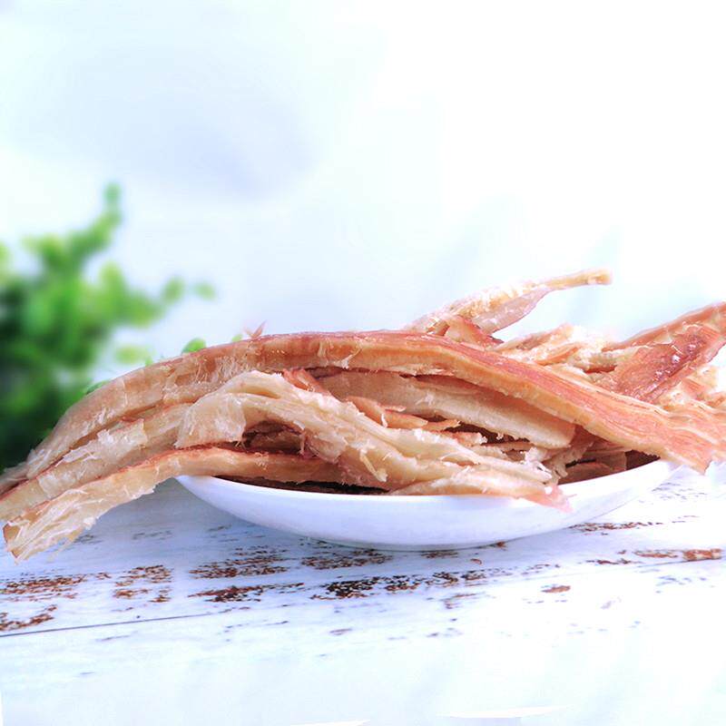 现货广西北海鲜味特产日式风琴手撕鱿鱼丝条墨鱼条柔软鲜嫩零食品