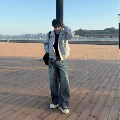 【全场五折】哈灵顿羊毛夹克棉衣