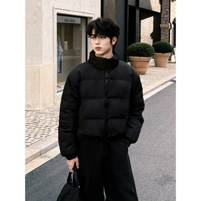 【全场五折】轻薄立领羽绒棉服潮