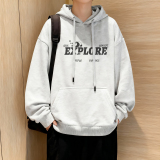 8806*P35风重磅连帽卫衣男春季新款潮牌情侣上衣宽松百搭外套，女装短外套，星座414A-2（原B215-2）