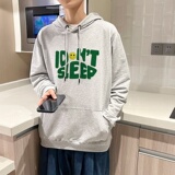 7019*P45秋季新款美式简约高街宽松百搭潮连帽卫衣男oversize，男装卫衣，星座414A-2（原B215-2）